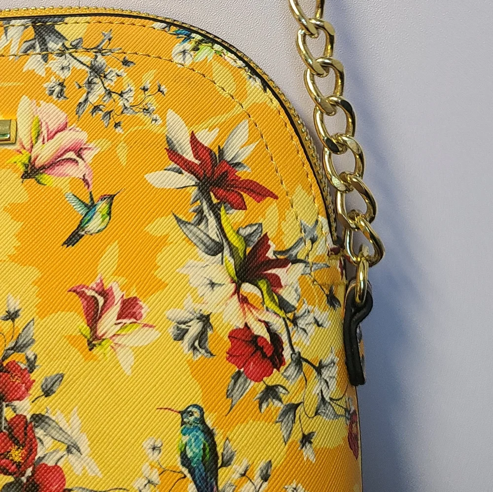 Steve Madden Floral Dome Crossbody Bag - Picture 5 of 8